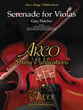 Serenade for Violas Orchestra sheet music cover